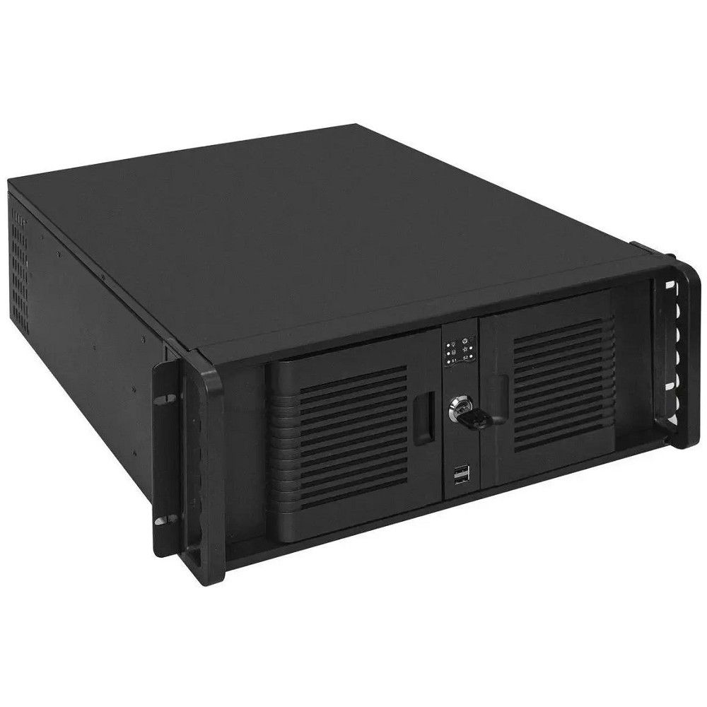 Exegate EX244605RUS Серверный корпус Exegate Pro 4U4132 <RM 19", высота 4U, глубина 480, БП 700ADS, USB>