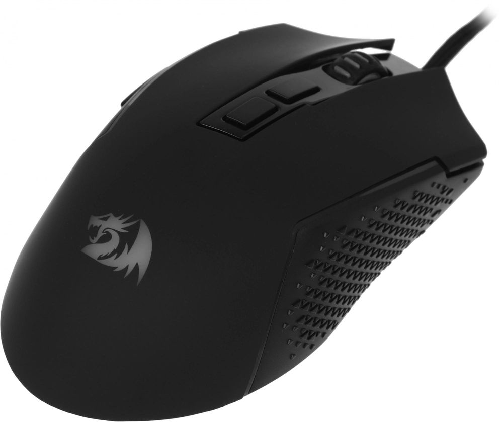 Мышь Redragon Trident Lite черный оптическая 8000dpi USB 7but (72018)