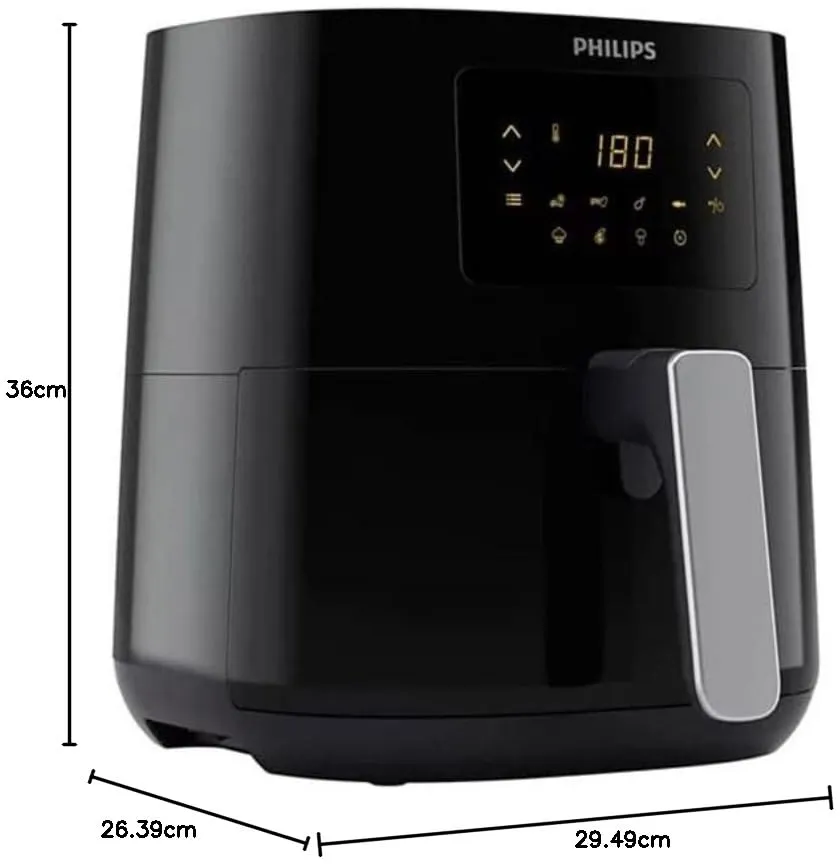 Аэрогриль Philips HD9252/70 1400Вт черный