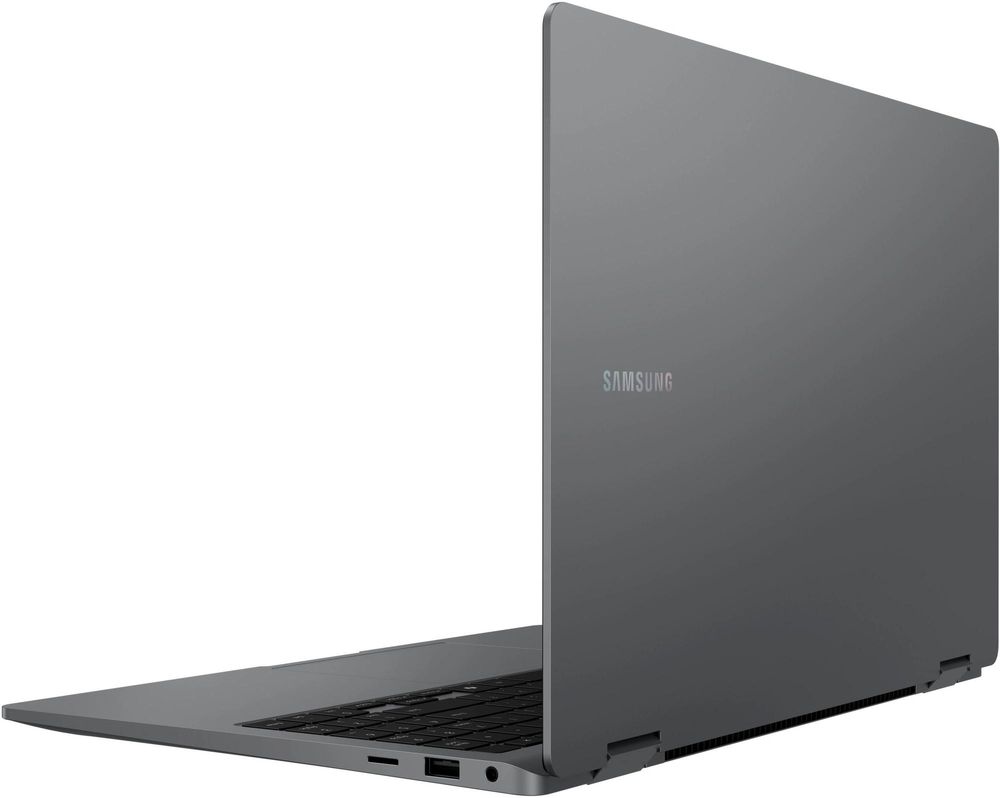 Ноутбук Samsung Galaxy Book 5 360 NP750 Core Ultra 7 256V 16Gb SSD512Gb Intel Arc 140V 15.6" AMOLED Touch FHD (1920x1080) Windows 11 Home Multi Language grey WiFi BT Cam (NP750QHA-LG2IN)