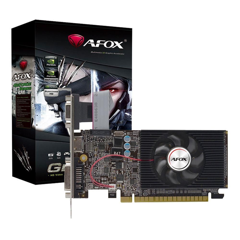Видеокарта Afox GT610 2GB GDDR3 64bit VGA DVI HDMI 1FAN LP RTL