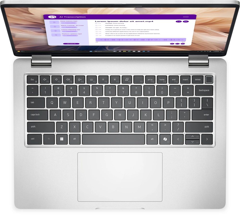Ноутбук Dell Pro 14 Plus Core Ultra 7 265U 16Gb SSD1Tb Intel Graphics 14" IPS FHD+ (1920x1200) Linux grey WiFi BT Cam (PRO14PL-5655)