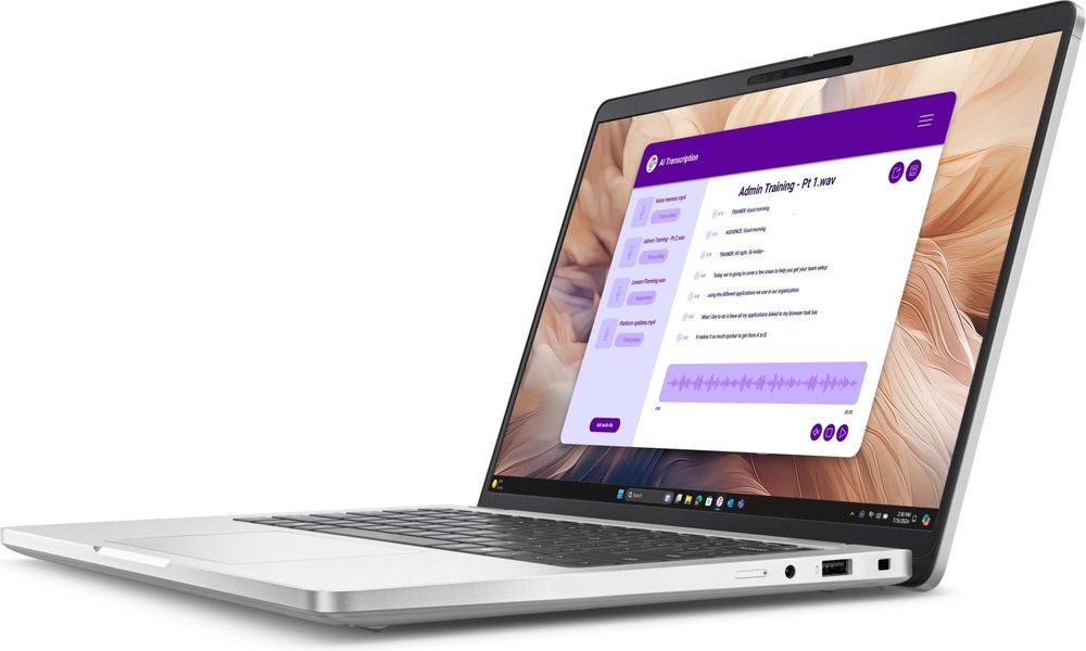 Ноутбук Dell Pro 14 Plus Core Ultra 7 265U 16Gb SSD1Tb Intel Graphics 14" IPS FHD+ (1920x1200) Linux grey WiFi BT Cam (PRO14PL-5655)