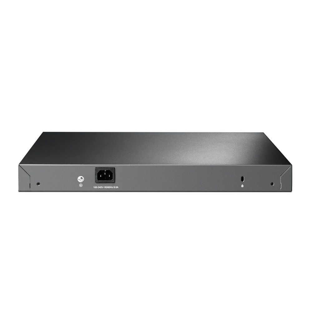 Коммутатор TP-LINK TL-SG3428XMP 24-портовый гигабитный управляемый PoE-коммутатор с 4 SFP+ портами 10 Гбит/с, поддержка PoE 802.3af/at, 1 консольный порт, установка в 19-дюймовую стойку, поддержка функций L2/L2+ (030773)