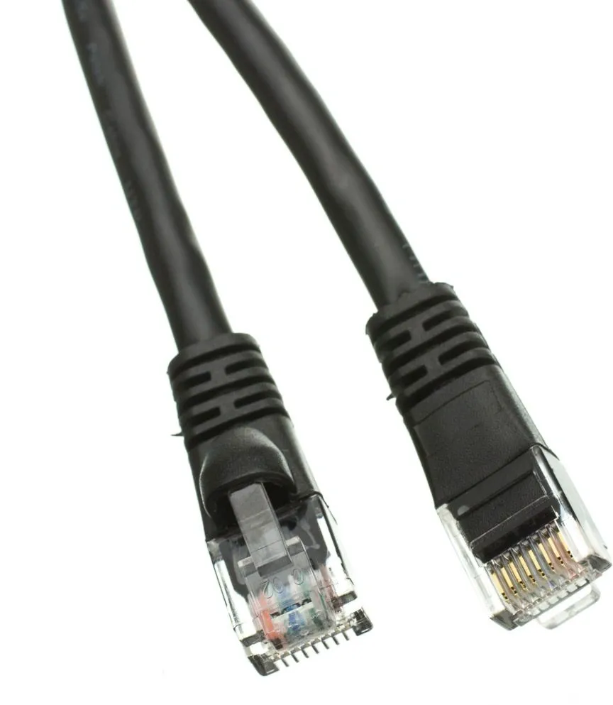 Патч-корд NTSS NTSS-PC-UTP-RJ45-5e-3.0-LSZH-BL UTP RJ-45 вил.-вилка RJ-45 кат.5E 3м черный LSZH 26AWG