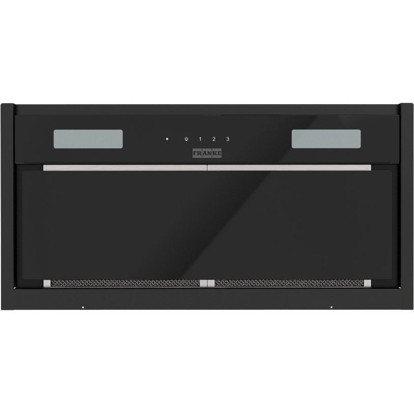 Вытяжка Franke 305.0738.600/ Best, Вытяжка EVO 60 BK, Встраиваемая вытяжка, воздухопроизводительность 1000 м3/ч, периметральное всасывание, сенсорное управление, пульт ДУ в комплекте, таймер остаточного хода, низковольтная панель - позволяет установить вы