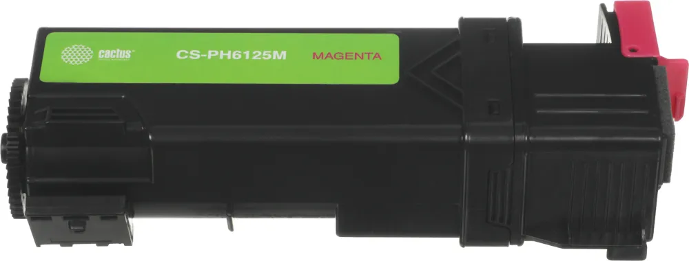 Картридж лазерный Cactus CS-PH6125M 106R01336 пурпурный (1000стр.) для Xerox Phaser 6125