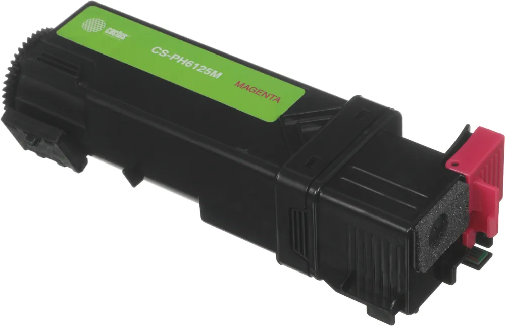 Картридж лазерный Cactus CS-PH6125M 106R01336 пурпурный (1000стр.) для Xerox Phaser 6125