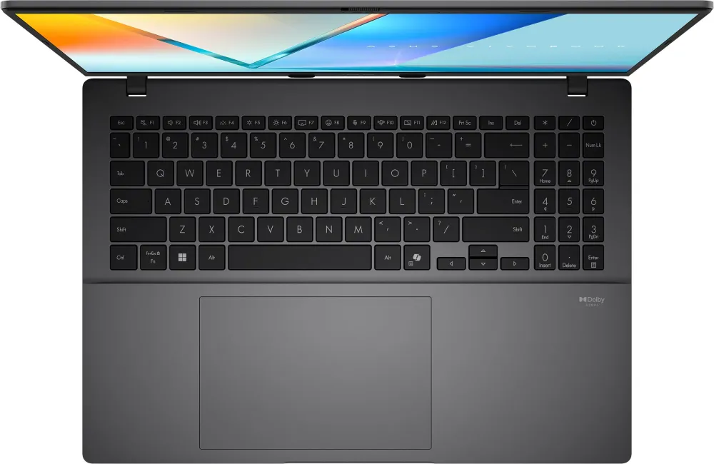 ASUS Vivobook S16 S3607AA-SH108 Intel Core Ultra 7 355 2.3 GHz /DDR5 32GB 1TB M.2 NVMe PCIe 4.0 SSD/Intel Arc Graphics 16" WUXGA (1920 x 1200) OLED 16:10/No OS/Matte Gray/1.70 kg