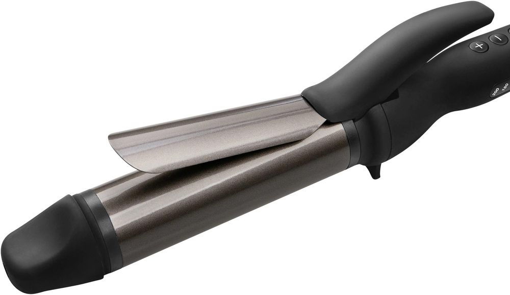 Щипцы Polaris PHS 3410TAi Argan Therapy PRO 65Вт черный макс.темп.:220С покрытие:турмалиновое (PHS 3410TAI)