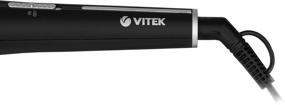 Щипцы Vitek 2523-VT 35Вт черный макс.темп.:200С покрытие:турмалиновое (2523-VT-01)