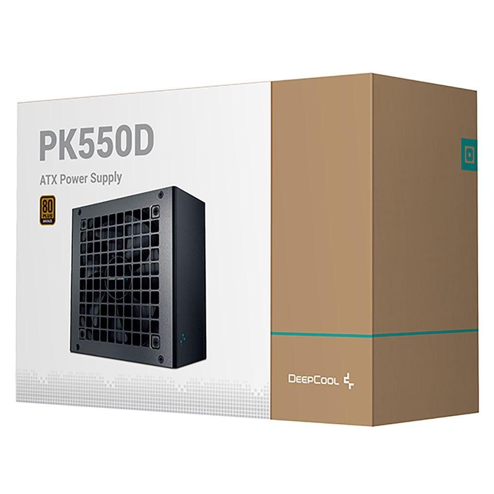Блок питания Deepcool ATX 550W PK550D 80+ bronze (20+4pin) APFC 120mm fan 6xSATA RTL