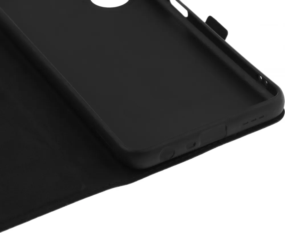 Чехол (флип-кейс) BoraSCO для Oppo A38 Book Case черный (72508)
