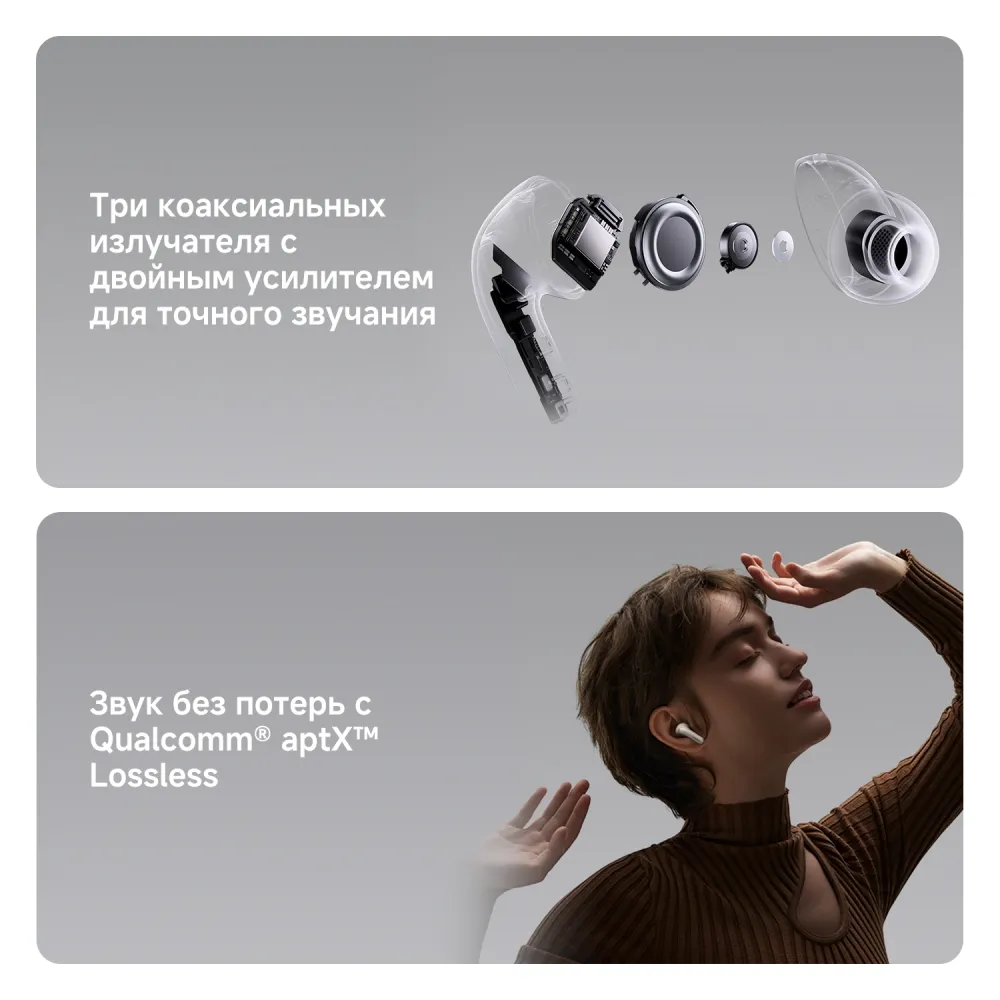 Беспроводные наушники Xiaomi Buds 5 Pro BT белый