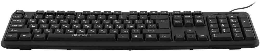 Клавиатура Оклик 180M черный USB (943626)