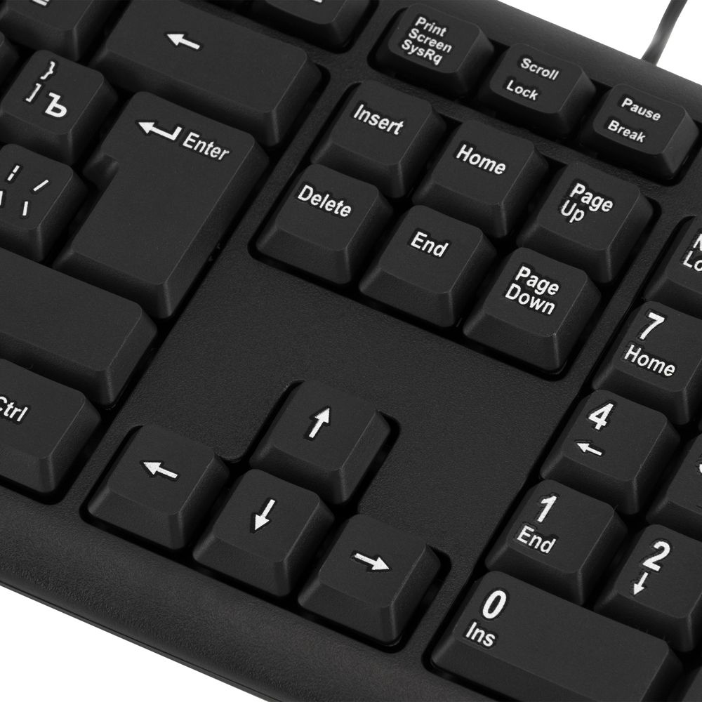 Клавиатура Оклик 180M черный USB (943626)