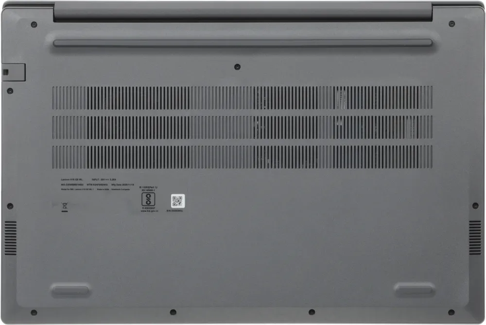 Ноутбук Lenovo V15 G5 IRL Intel Core i7-13620H/16Gb (1*16 D5)/SSD512Gb/UMA/15.6"/TN/FHD/1920x1080/60Hz/NoOS/RJ-45/Luna Grey/1.61kg