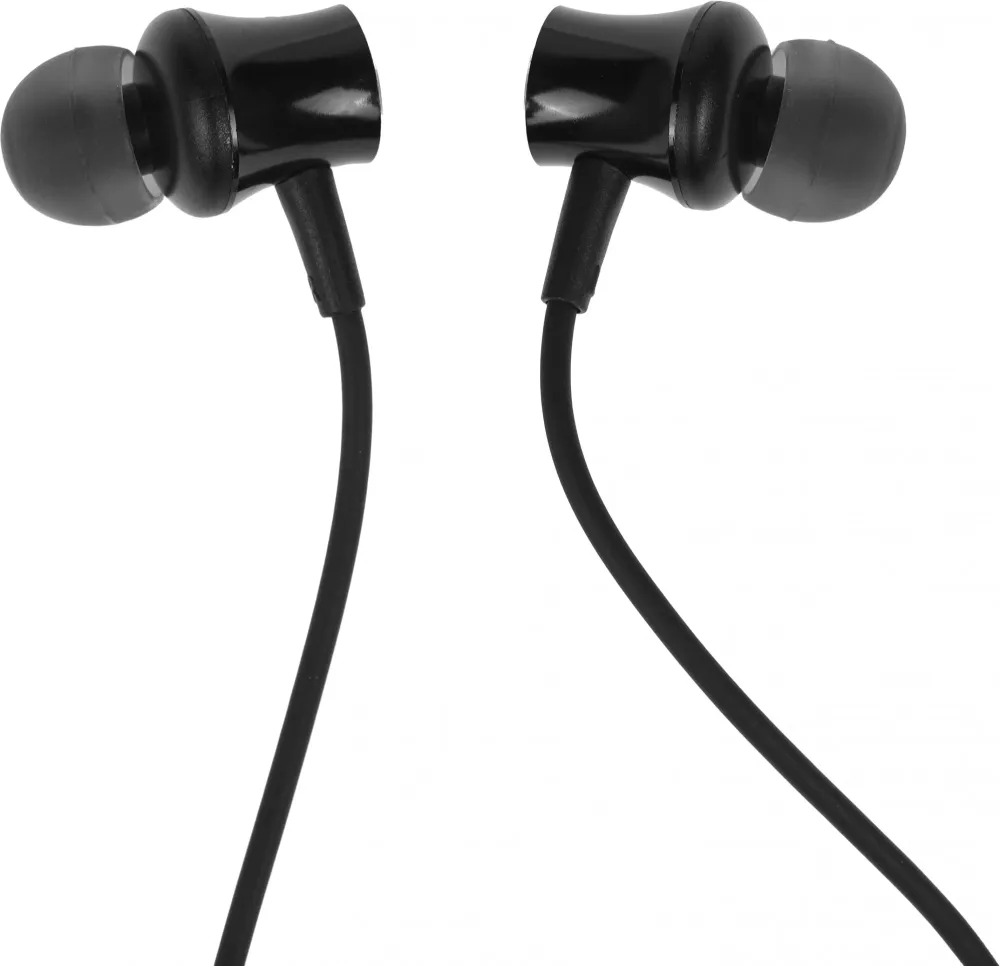 Гарнитура внутриканальные Hoco ES64 черный беспроводные bluetooth шейный обод