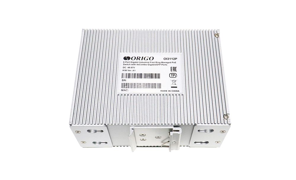 Коммутатор ORIGO OI3112P/185W/A1A 12-портовый гигабитный промышленный управляемый
L2-коммутатор с 8 портами PoE+ и 4 комбо-портами