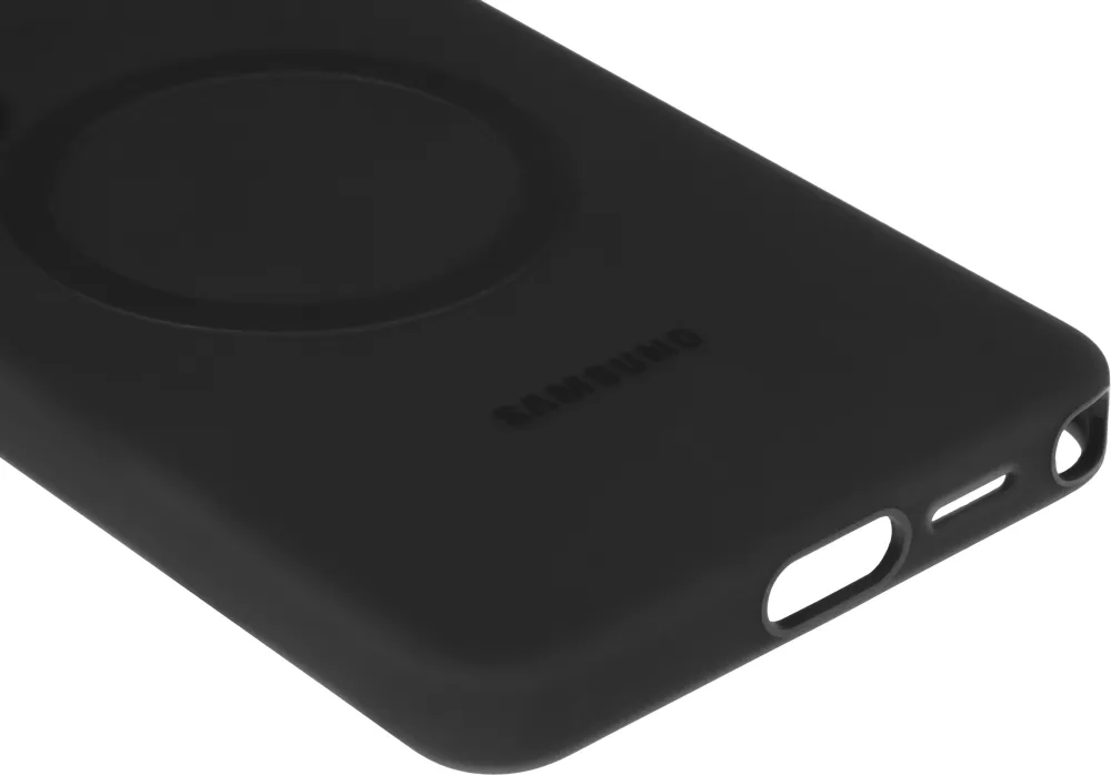 Чехол (клип-кейс) Samsung для Samsung Galaxy S26 Ultra Silicone Magnet Case черный (EF-ES948CBEGRU)