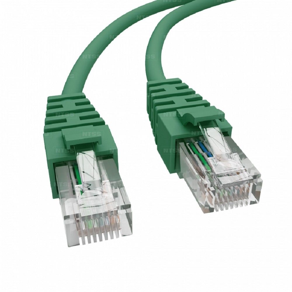 NTSS Патч-корд NTSS PREMIUM 2xRJ45/8P8C, T568B UTP CAT5e LSZH 3 метра, зеленый NTSS-PC-PM-UTP-RJ45-5e-3.0-LSZH-GN