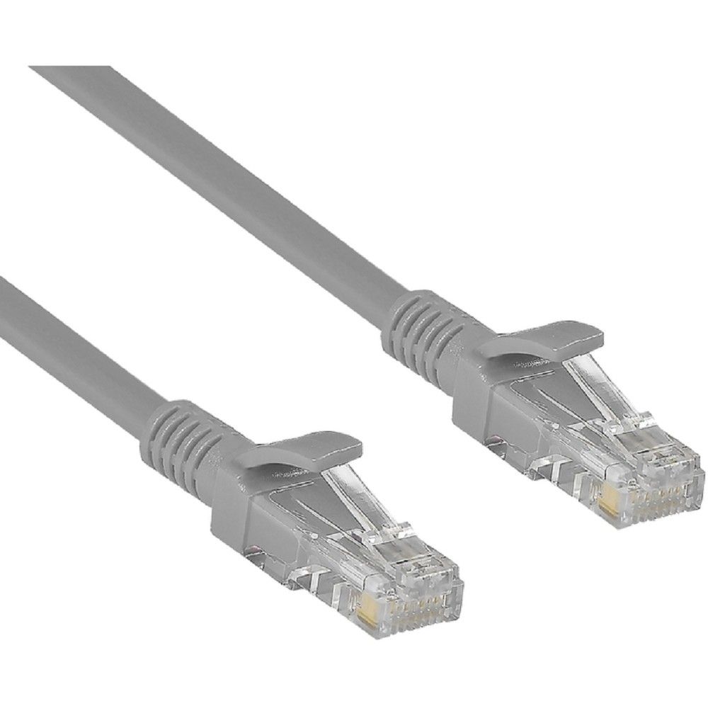 Exegate EX282006RUS Патч-корд медный UTP-RJ45-RJ45-C6-CU-3M-GY, UTP, cat.6, 3м, серый
