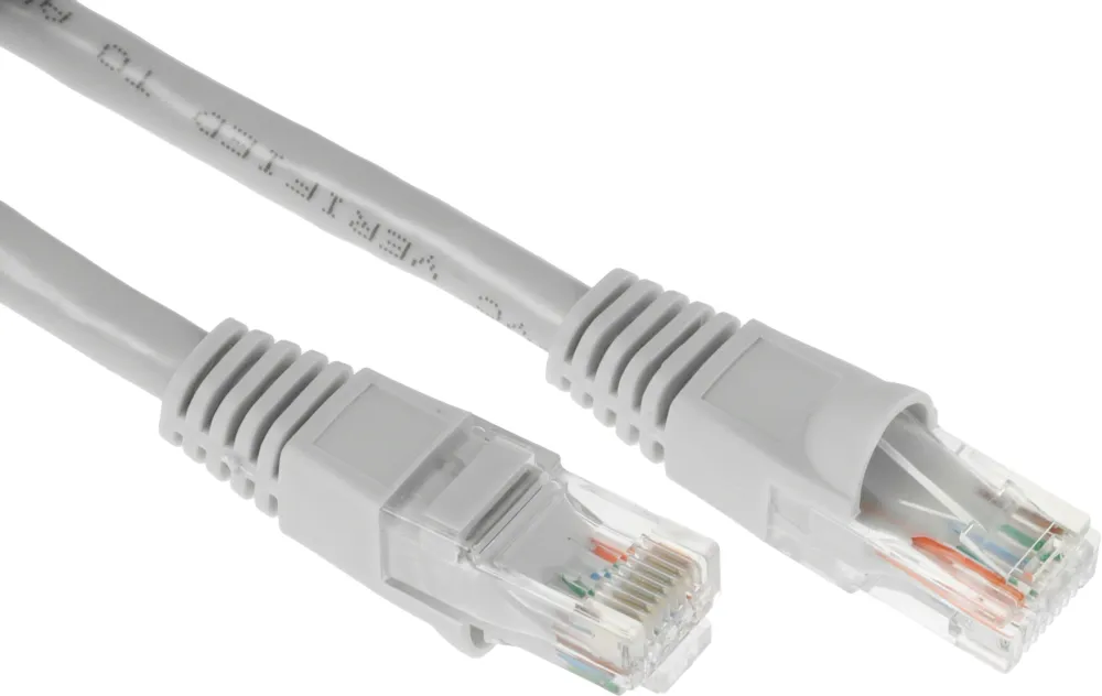 Патч-корд Buro UTP-6-3M-G UTP 4 пары cat.6 CCA molded 3м серый RJ-45 (m)-RJ-45 (m)