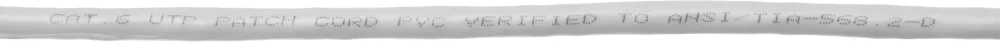 Патч-корд Buro UTP-6-3M-G UTP 4 пары cat.6 CCA molded 3м серый RJ-45 (m)-RJ-45 (m)