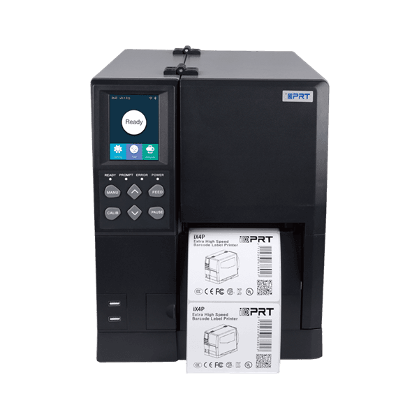 Принтер этикеток промышленный iDPRT iX4P, 4", TT, 600DPI, 4IPS (102 mm/sec), 512/256MB, RTC, USB+USB HOST+Ethernet+RS232, ZPL-II, TSPL, EPL2, DPL