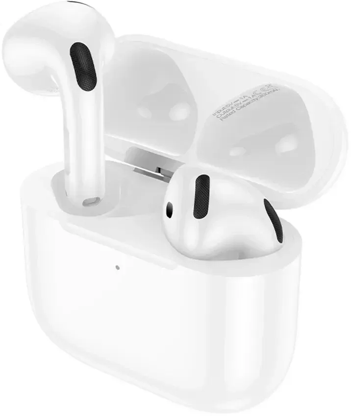 Гарнитура вкладыши Hoco EW85 белый беспроводные bluetooth в ушной раковине (50328)