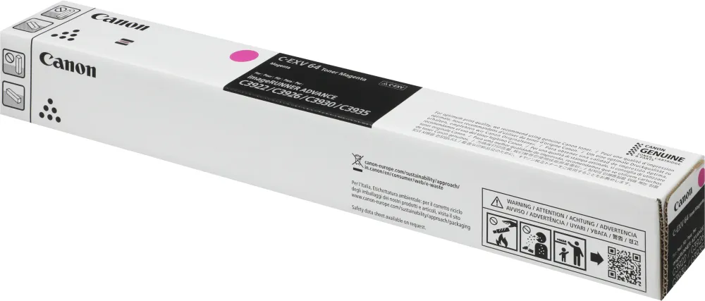 Картридж лазерный Canon C-EXV64M 5755C002 пурпурный (25500стр.) для Canon iR ADV C3922i/С3926i/С3930i/C3835