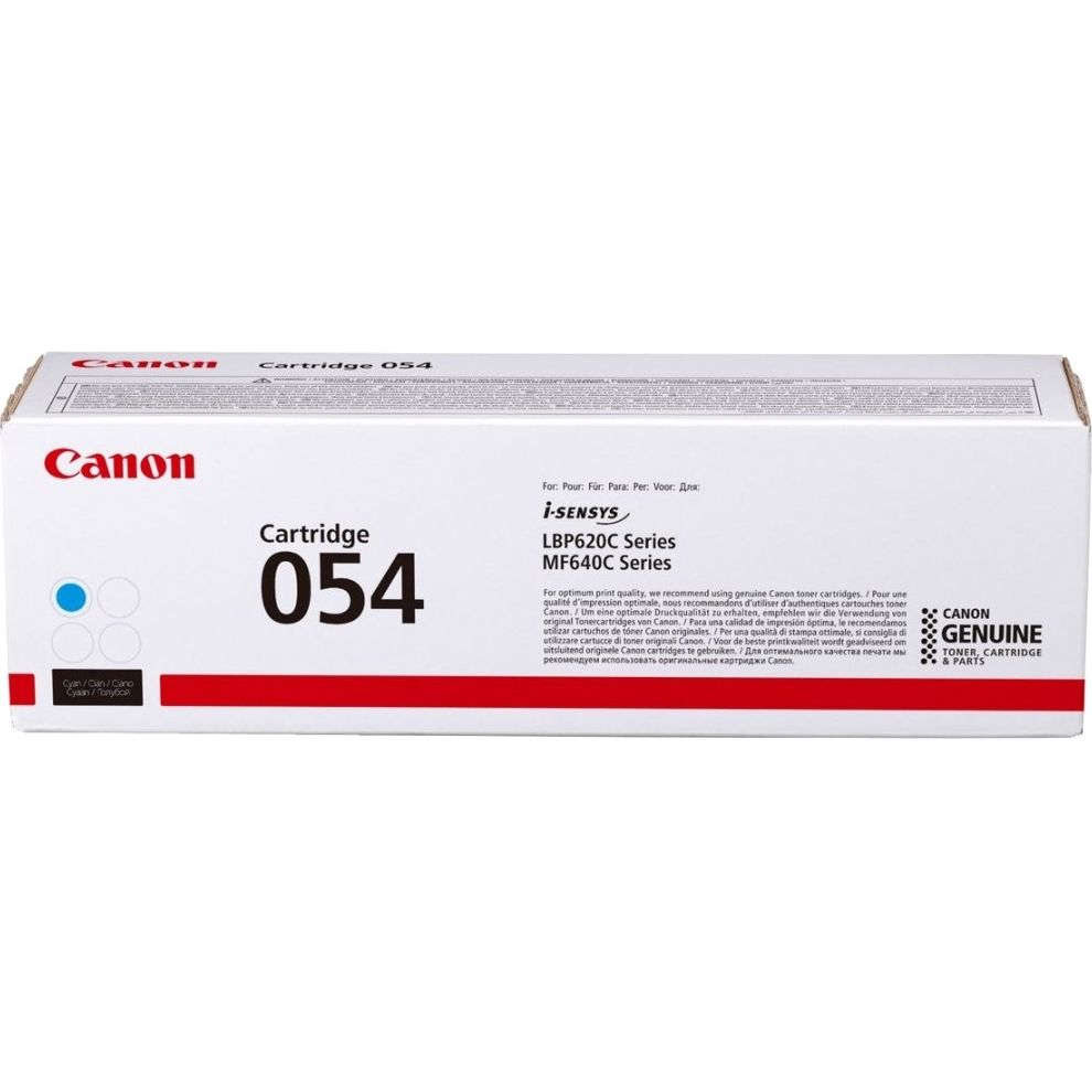 Картридж лазерный Canon 054C 3023C002 голубой бар.в компл. (1200стр.) для Canon MF645Cx/MF643Cdw/MF641Cw/LBP623Cdw/621Cw