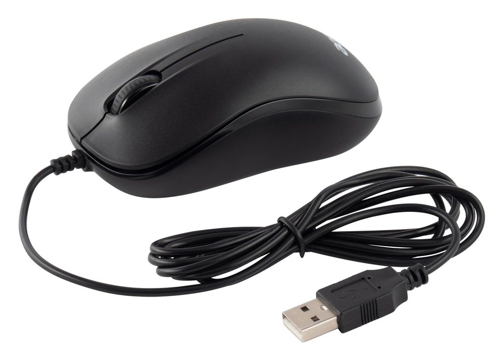 Мышь Acer OMW140 черный оптическая 1200dpi USB 3but (ZL.MCEEE.00L)