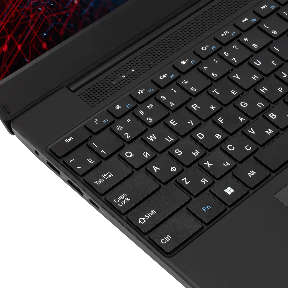 Ноутбук IRU Tactio 15ALG Core i5 1235U 16Gb SSD512Gb Intel Iris Xe graphics 15.6" IPS FHD (1920x1080) Windows 11 Pro 64 black WiFi BT Cam 4500mAh (2019269)