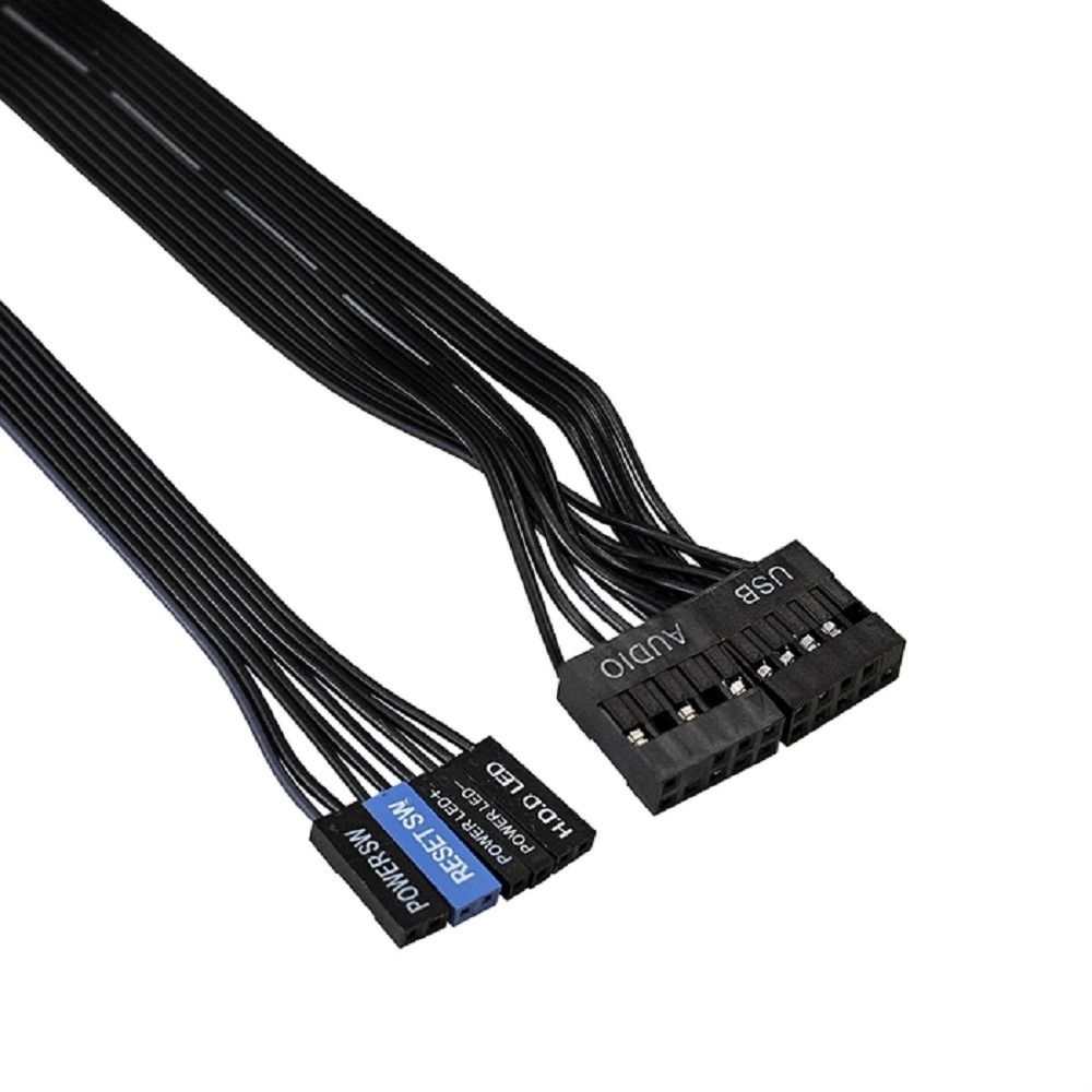 Exegate EX283729RUS Корпус Miditower XP-401 Black, ATX, <без БП>, 2*USB, Audio