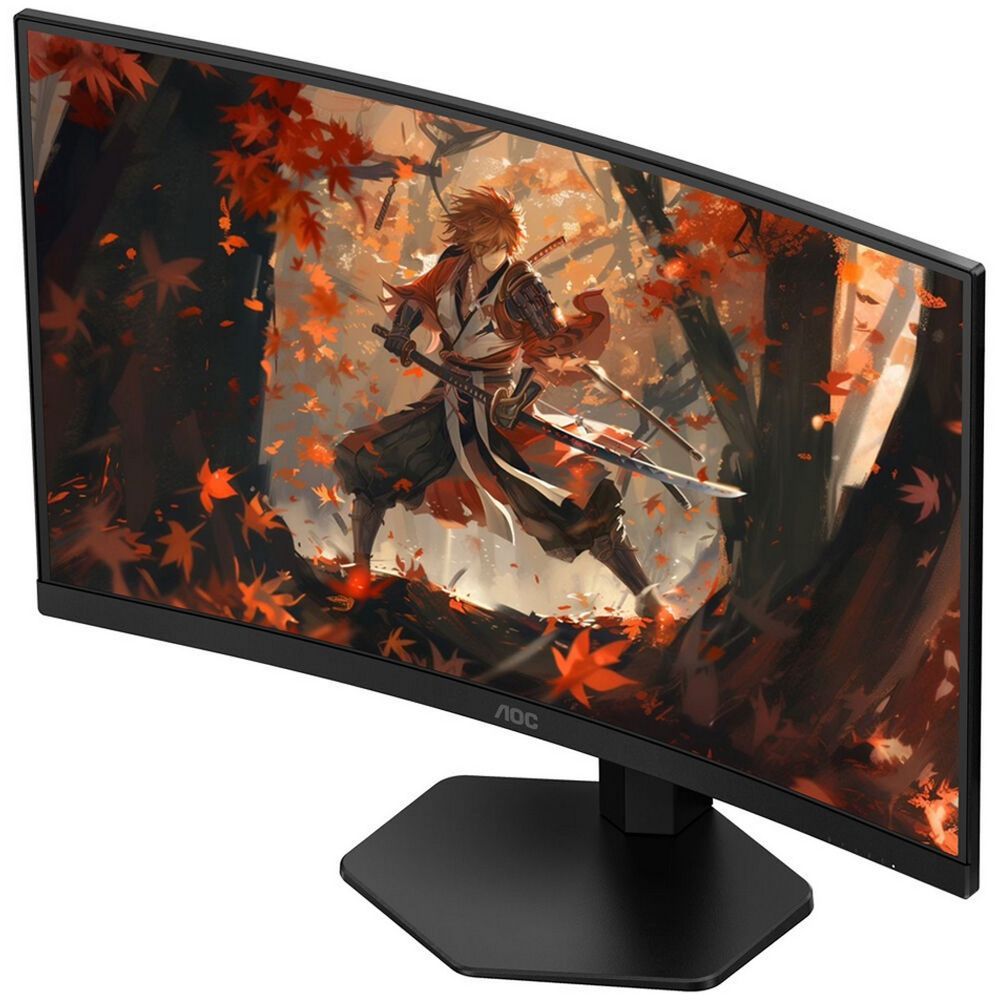 Монитор 27" AOC C27G4ZXU Curved VA, 1920x1080, 280Hz, 0,3ms, 300сd/m, 3000:1, HDR10 | 2xHDMI(2.0), DP(1.4) | HAS, Pivot, Swivel, InPSU, Speakers, Vesa 100, Black