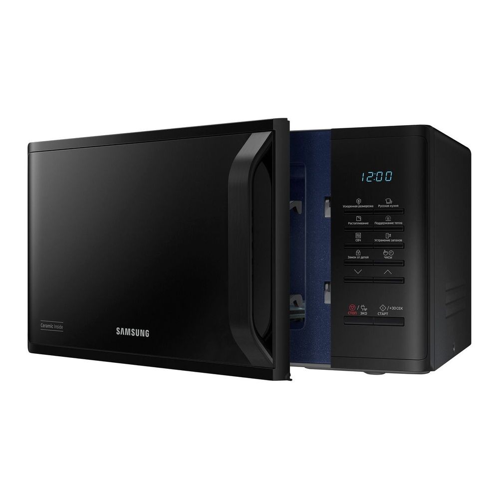 Samsung MS23K3513AK Микроволновая печь , 800 Вт, 23 л, серый/ черный