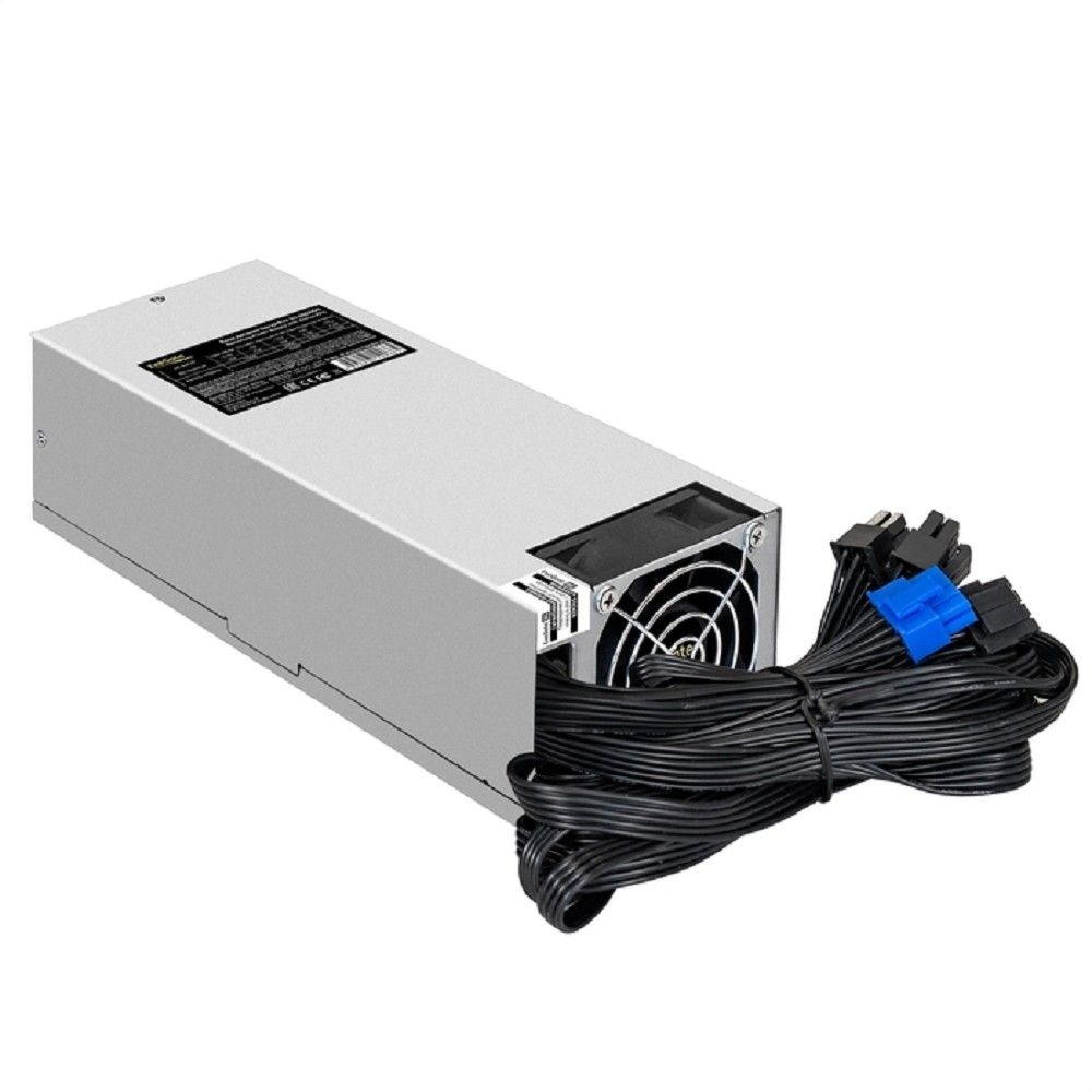 Exegate EX292186RUS Серверный БП 400W ExeGate <ServerPRO-2U-400ADS> (2U, APFC, КПД 85% (80 PLUS Bronze), 6cm ball bearing fan, 24pin, 2x8pin, 5xSATA, 3xIDE)