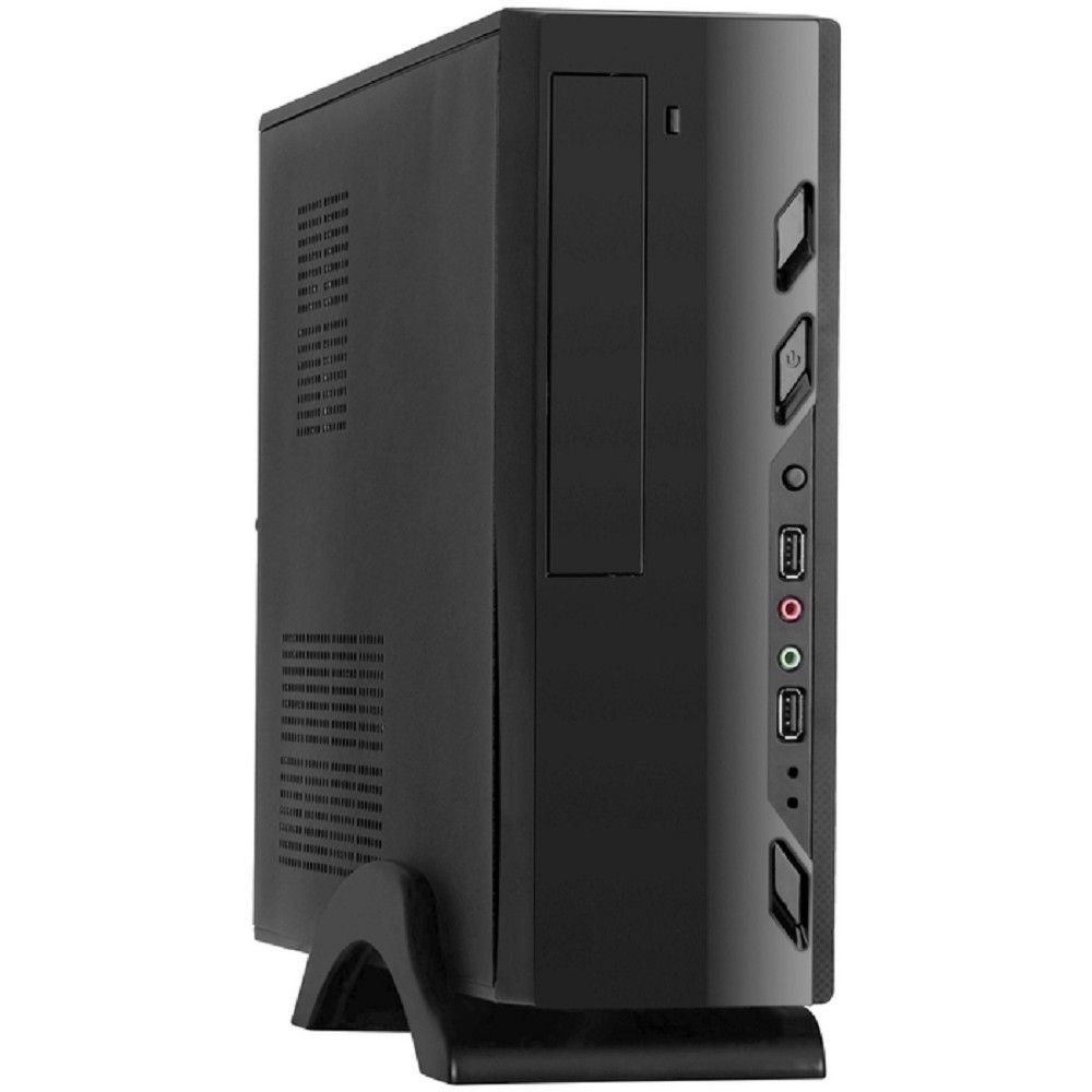 Корпус Exegate MI-208-M450 черный 450W mATX 2xUSB2.0 audio bott PSU