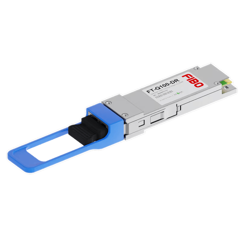 Трансивер/ FIBO FT-Q100-DR, модуль QSFP28 100GBASE-DR1, single lambda LC, дальность до 500м