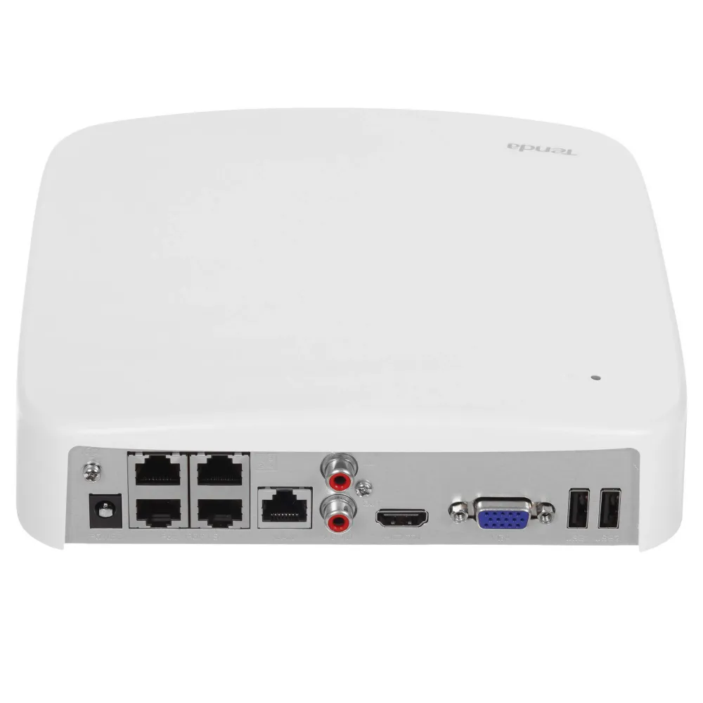 Tenda N6P-4H 4-канальный сетевой видеорегистратор высокой четкости с поддержкой PoE