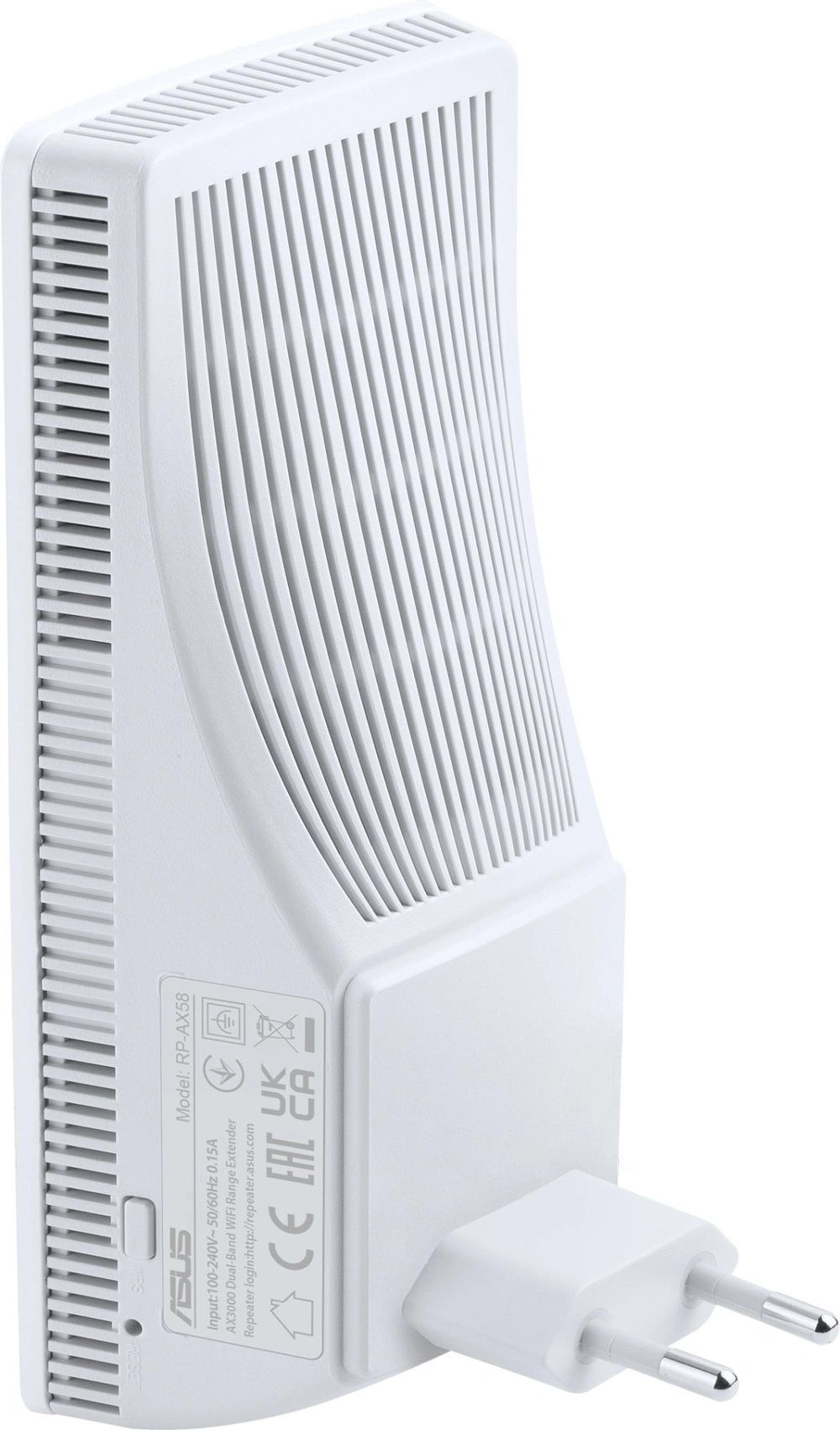 Повторитель беспроводного сигнала Asus RP-AX58 AX3000 10/100/1000BASE-T белый