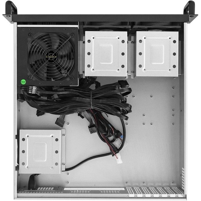 Exegate EX293920RUS Серверный корпус ExeGate Pro 3U450-09 <RM 19", высота 3U, глубина 450, БП 900ADS, USB>