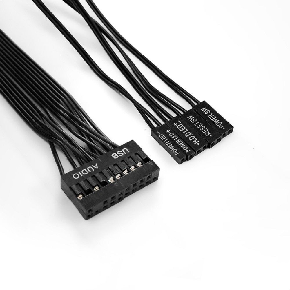 Exegate EX299320RUS Корпус Miditower ExeGate AA-440-UNS500 (ATX, БП UNS500 с вент. 12см, 2*USB, аудио, черный)