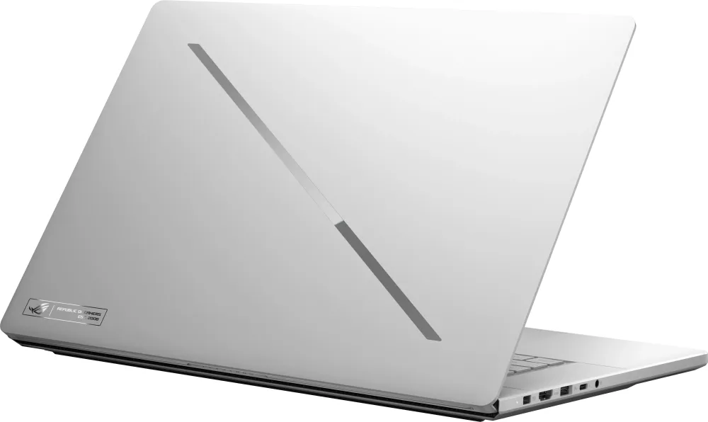 Ноутбук Asus ROG Zephyrus G16 GU606AX-TB023W Core Ultra 9 386H 64Gb SSD1Tb NVIDIA GeForce RTX 5090 24Gb 16" OLED 2.5K (2560x1600) Windows 11 Home white WiFi BT Cam Bag (90NR0PE1-M00160)