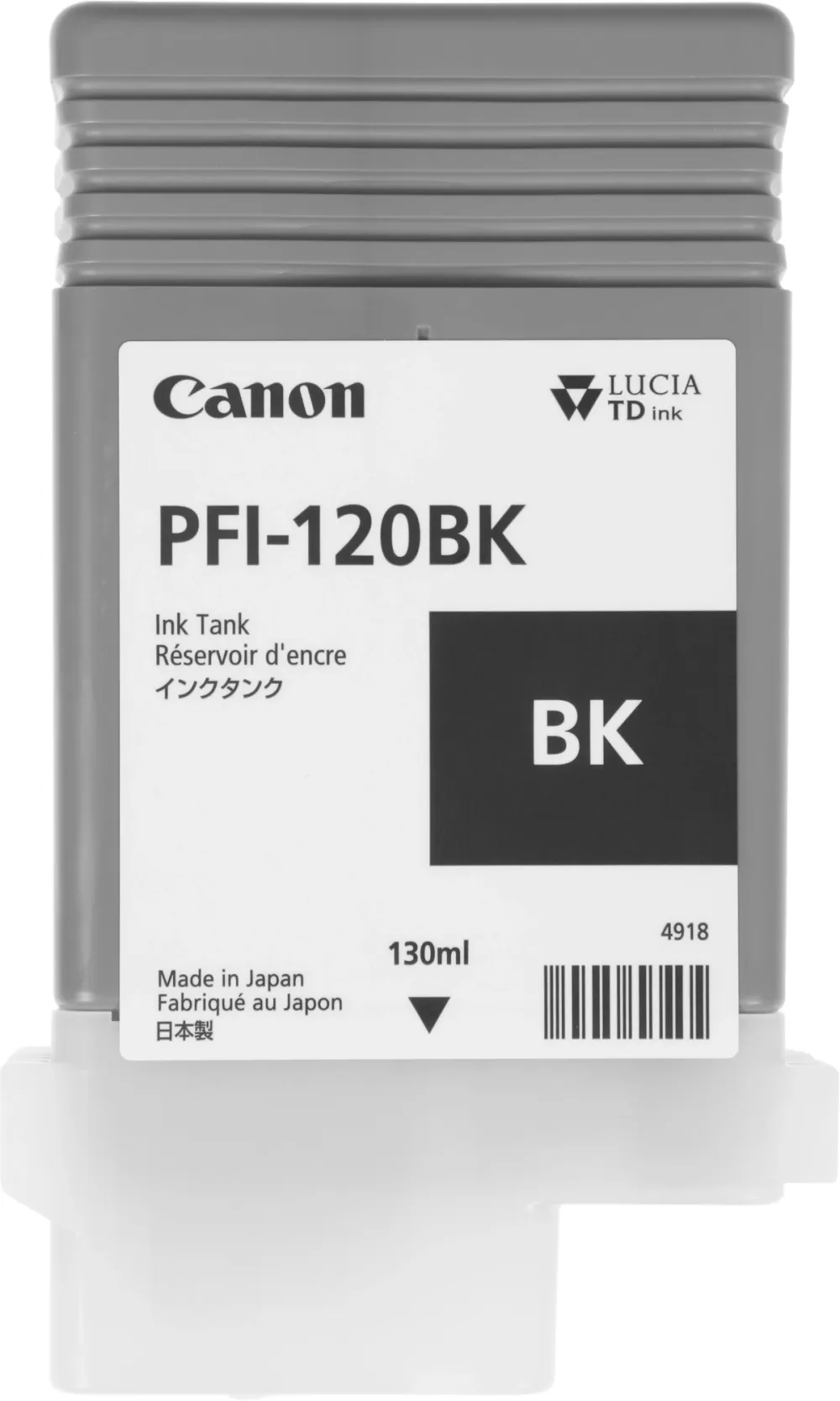 Картридж струйный Canon PFI-120BK 2885C001 черный для Canon imagePROGRAF TM-200/205