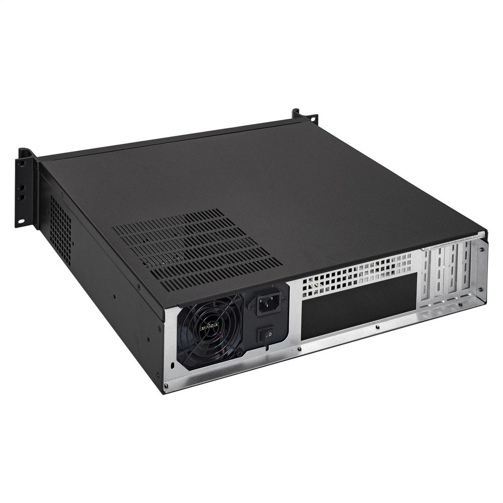 Exegate EX293317RUS Серверный корпус ExeGate Pro 2U350-03 <RM 19", высота 2U, глубина 350, БП 1000ADS, USB>