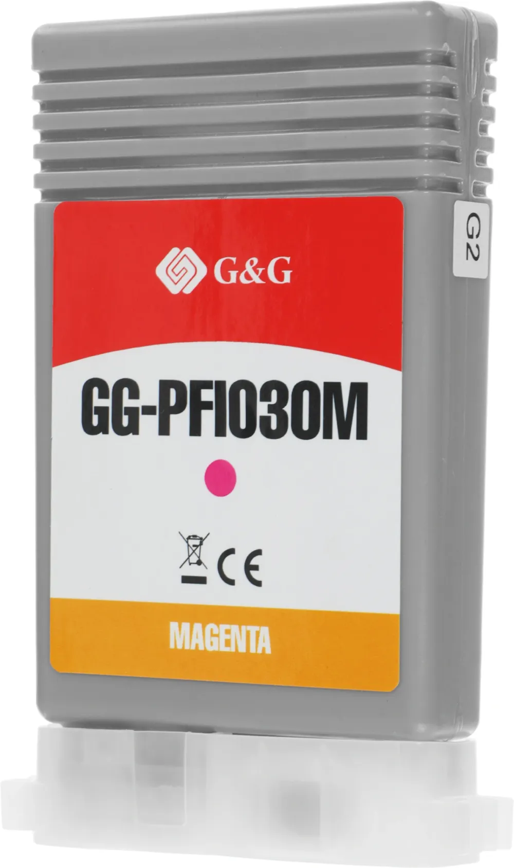 Картридж струйный G&G GG-PFI030M PFI-030M пурпурный (55мл) для Canon imagePROGRAF TA-20/30