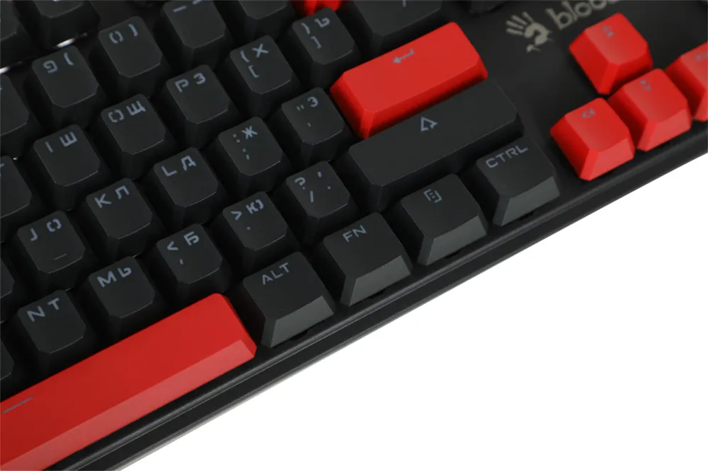 Клавиатура A4Tech Bloody S510N механическая черный USB for gamer LED (S510N (FIRE BLACK))