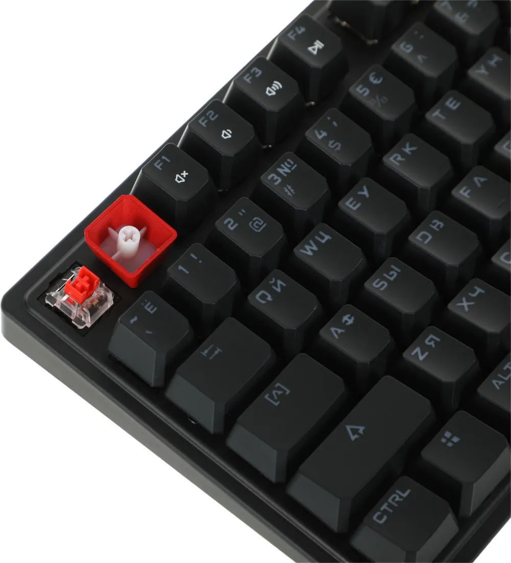 Клавиатура A4Tech Bloody S510N механическая черный USB for gamer LED (S510N (FIRE BLACK))